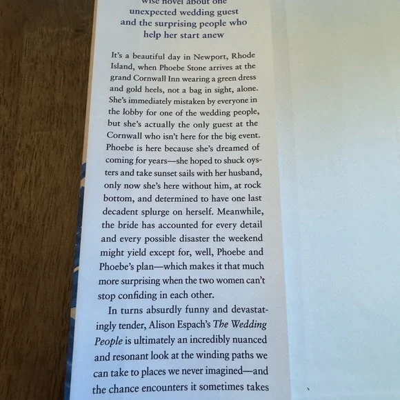 The Wedding People Novel by Alison Espach - Picture 3 of 3